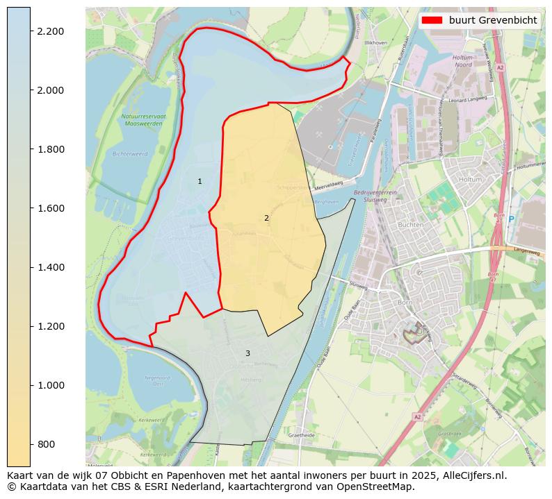 Afbeelding van de buurt Grevenbicht op de kaart.