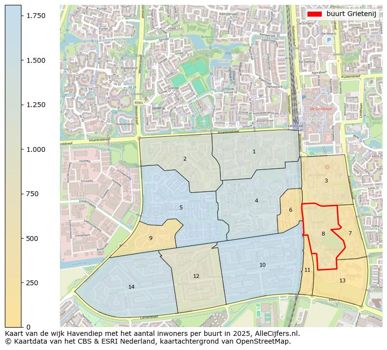 Afbeelding van de buurt Grietenij op de kaart.