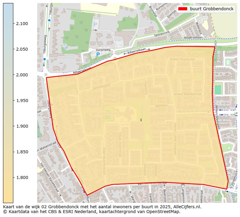 Afbeelding van de buurt Grobbendonck op de kaart.