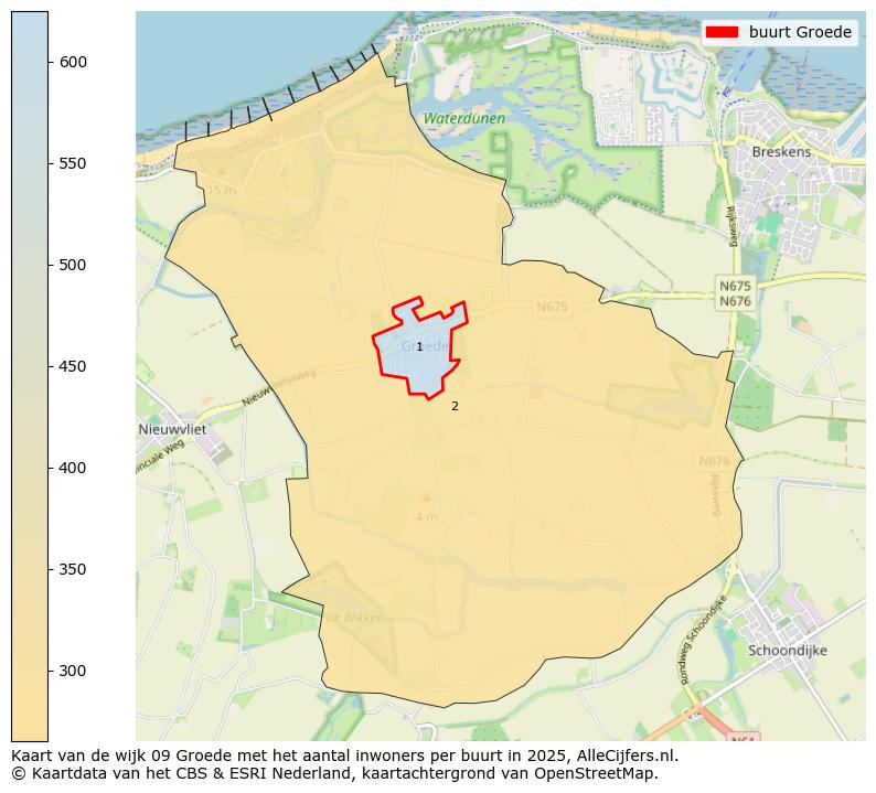 Afbeelding van de buurt Groede op de kaart.