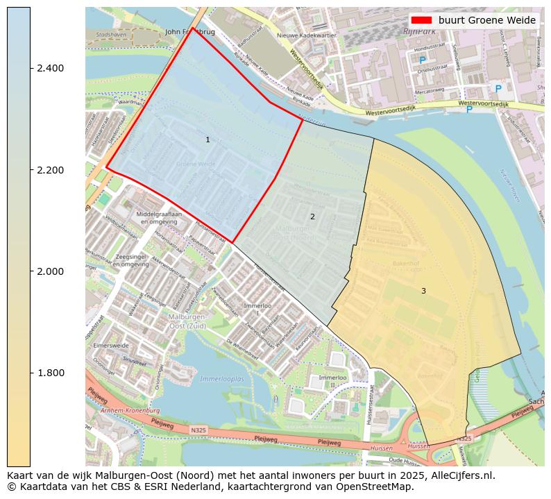 Afbeelding van de buurt Groene Weide op de kaart.