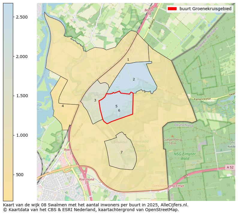 Afbeelding van de buurt Groenekruisgebied op de kaart.