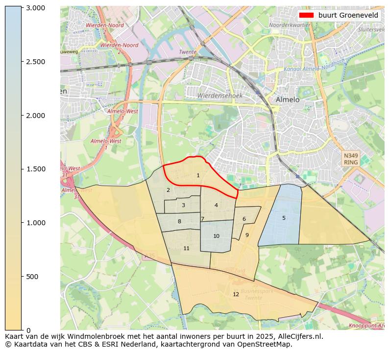 Afbeelding van de buurt Groeneveld op de kaart.