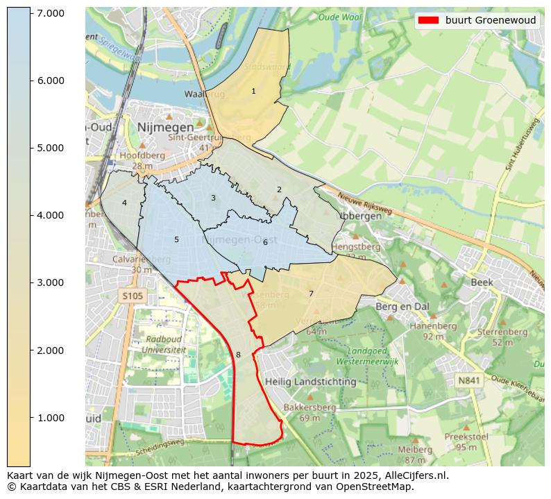 Afbeelding van de buurt Groenewoud op de kaart.