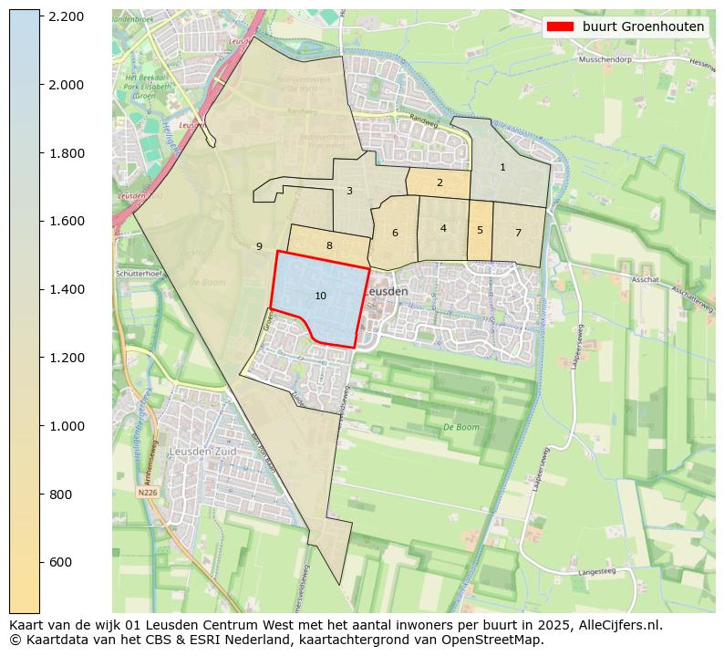 Afbeelding van de buurt Groenhouten op de kaart.