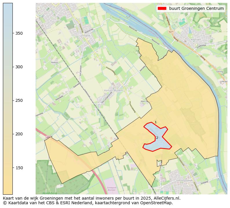 Afbeelding van de buurt Groeningen Centrum op de kaart.