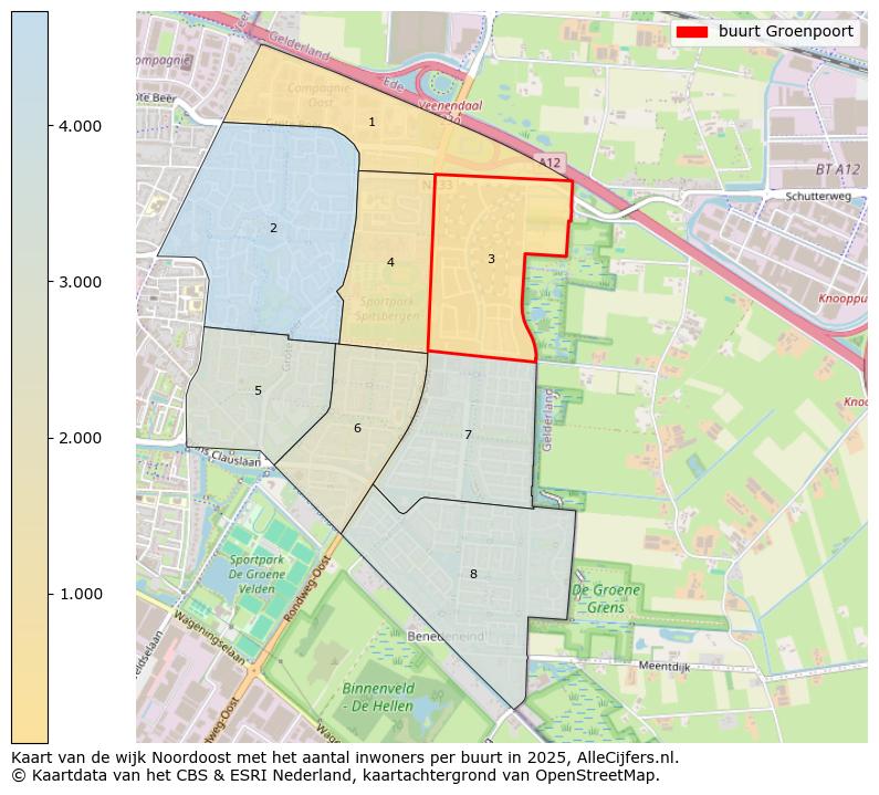Afbeelding van de buurt Groenpoort op de kaart.