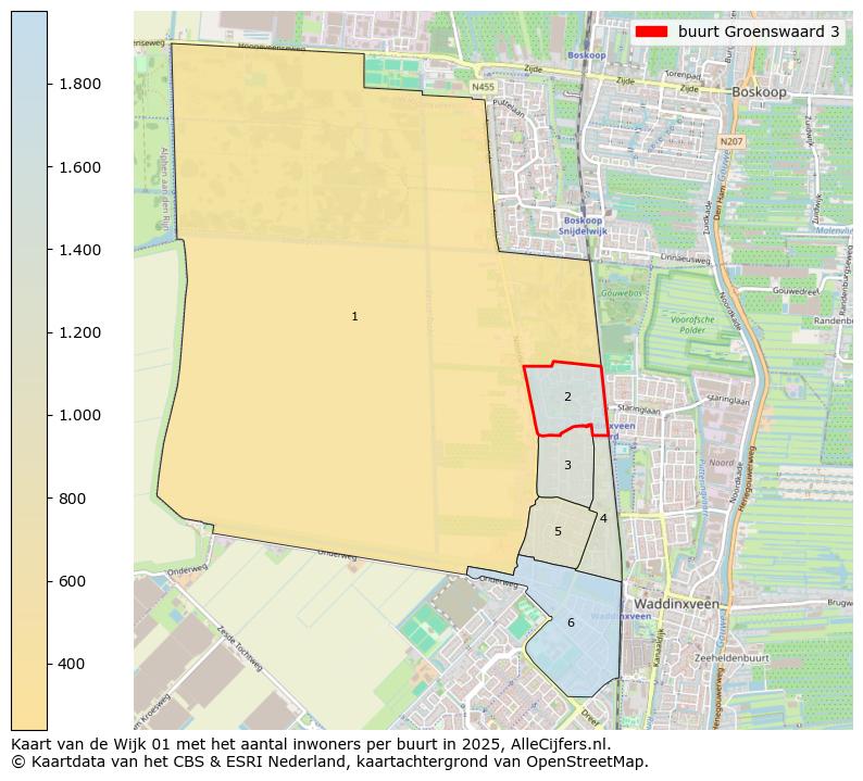 Afbeelding van de buurt Groenswaard 3 op de kaart.