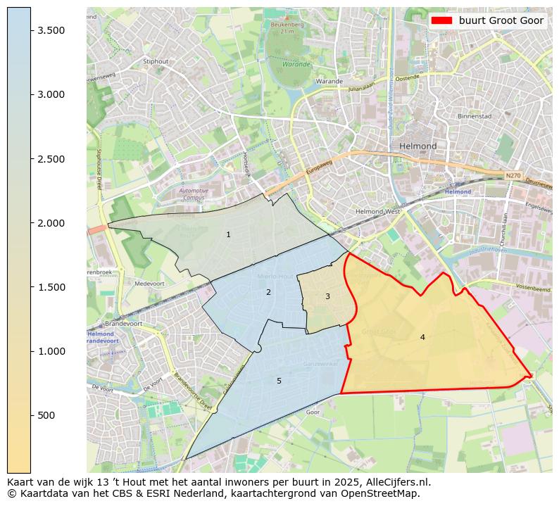 Afbeelding van de buurt Groot Goor op de kaart.