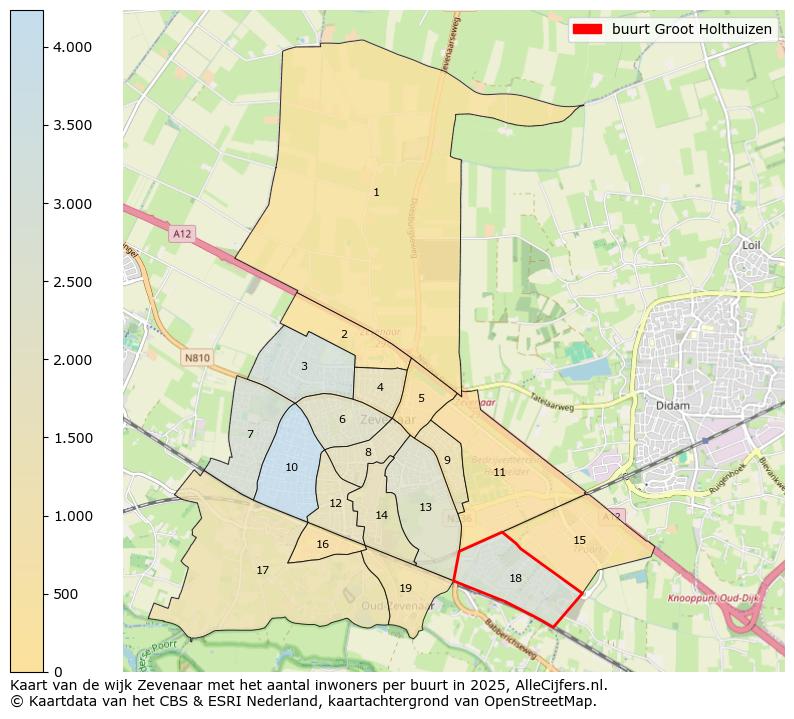 Afbeelding van de buurt Groot Holthuizen op de kaart.