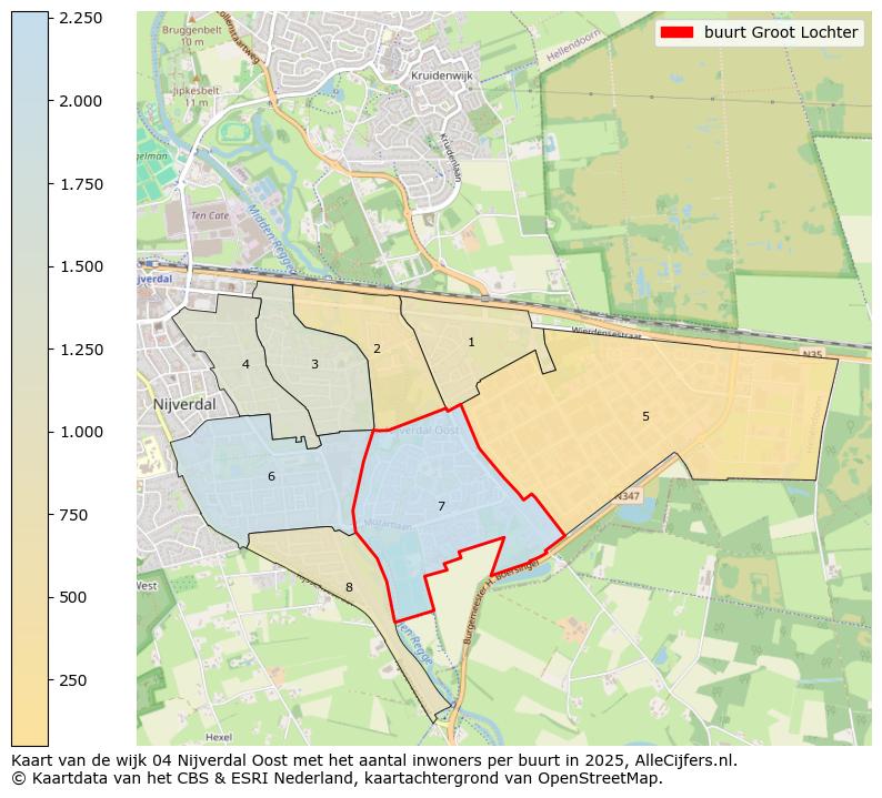 Afbeelding van de buurt Groot Lochter op de kaart.