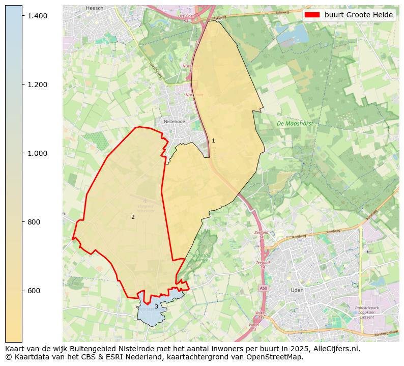 Afbeelding van de buurt Groote Heide op de kaart.