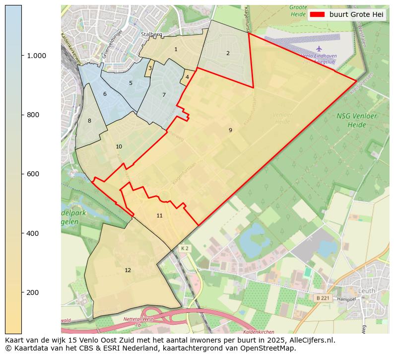 Afbeelding van de buurt Grote Hei op de kaart.