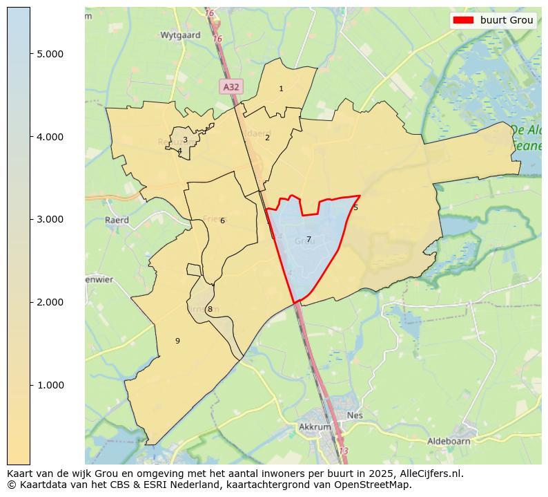 Afbeelding van de buurt Grou op de kaart.