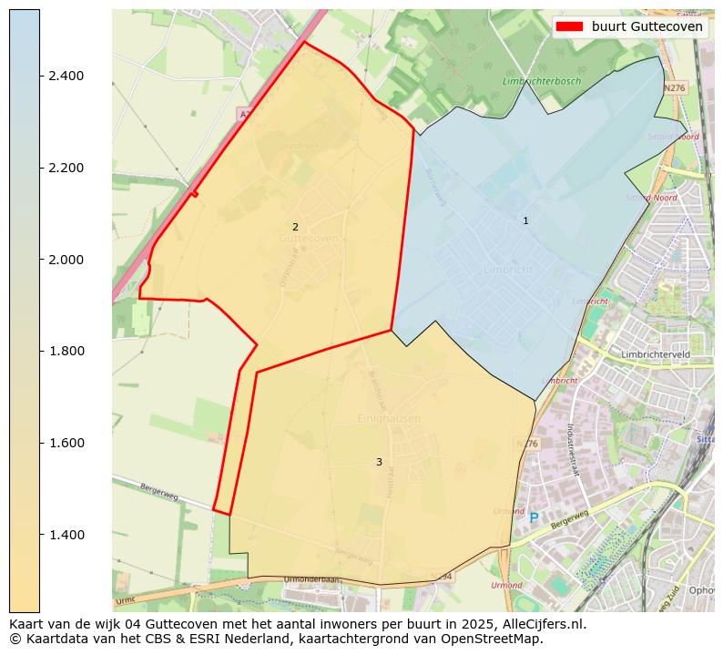 Afbeelding van de buurt Guttecoven op de kaart.