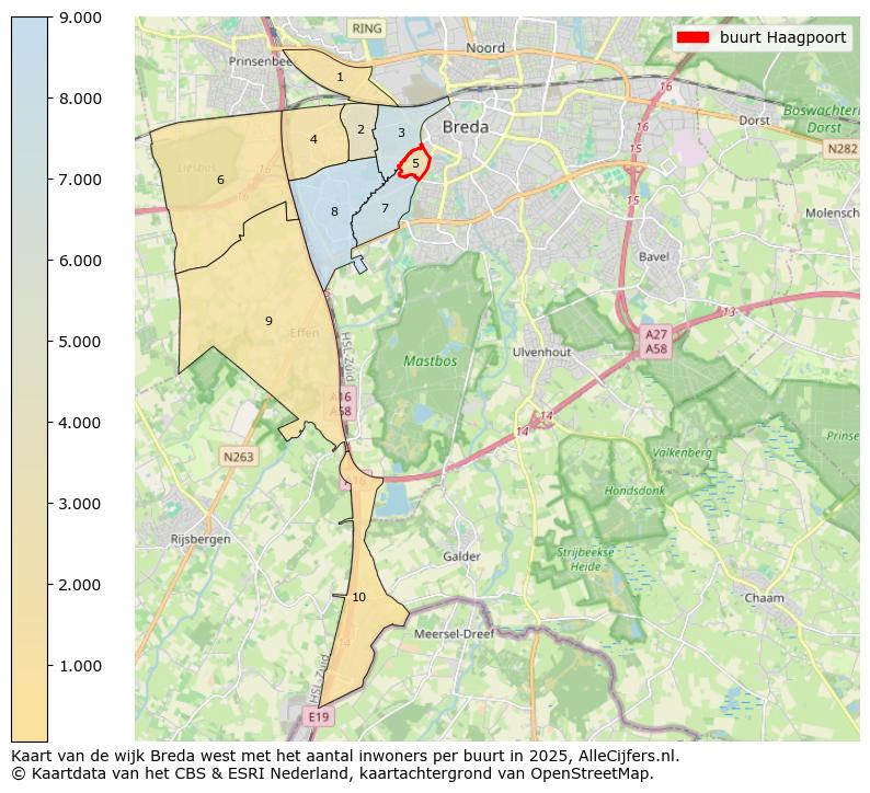 Afbeelding van de buurt Haagpoort op de kaart.