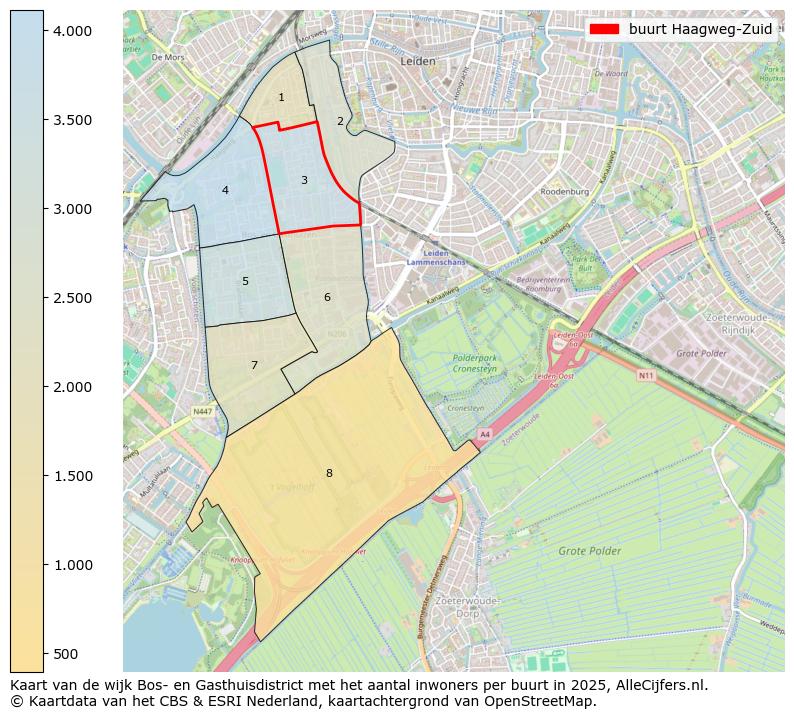 Afbeelding van de buurt Haagweg-Zuid op de kaart.