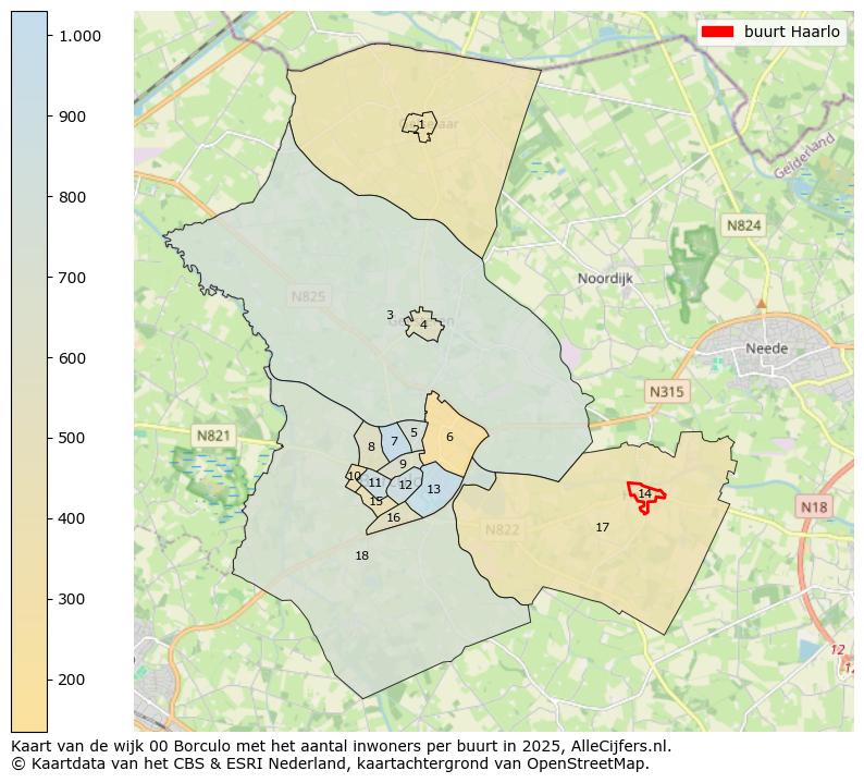 Afbeelding van de buurt Haarlo op de kaart.