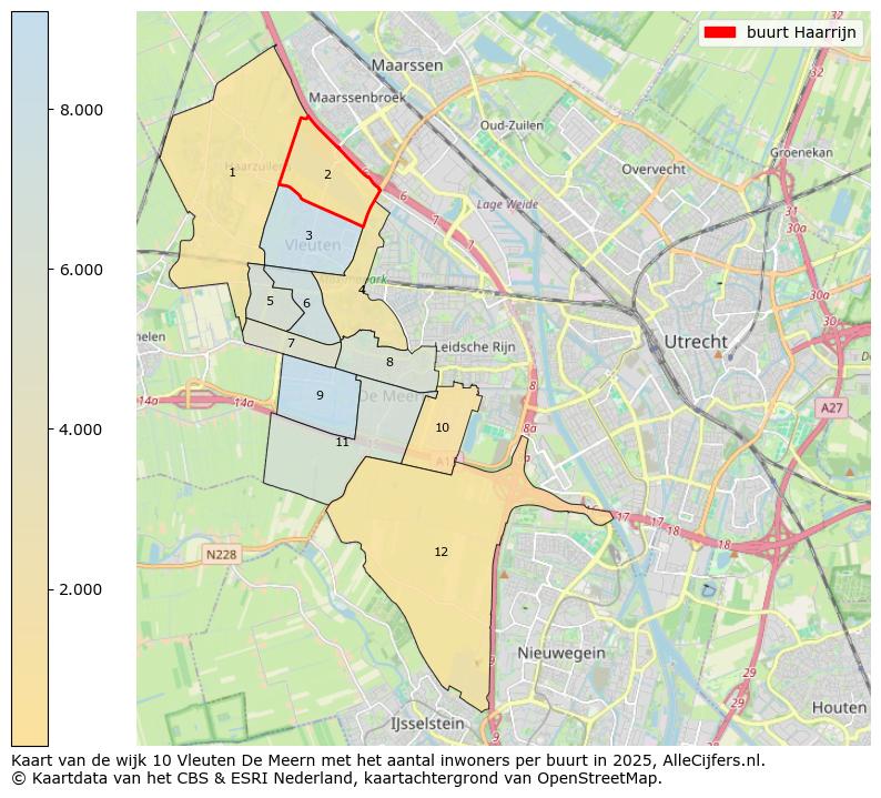 Afbeelding van de buurt Haarrijn op de kaart.