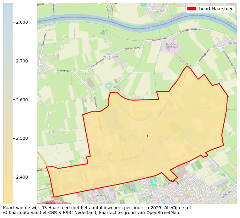 Afbeelding van de buurt Haarsteeg op de kaart.