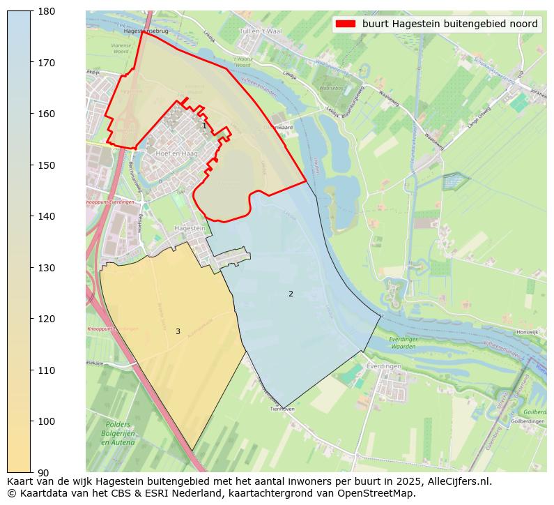 Afbeelding van de buurt Hagestein buitengebied noord op de kaart.