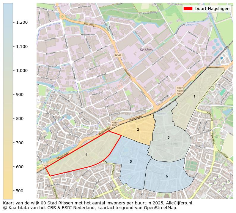 Afbeelding van de buurt Hagslagen op de kaart.