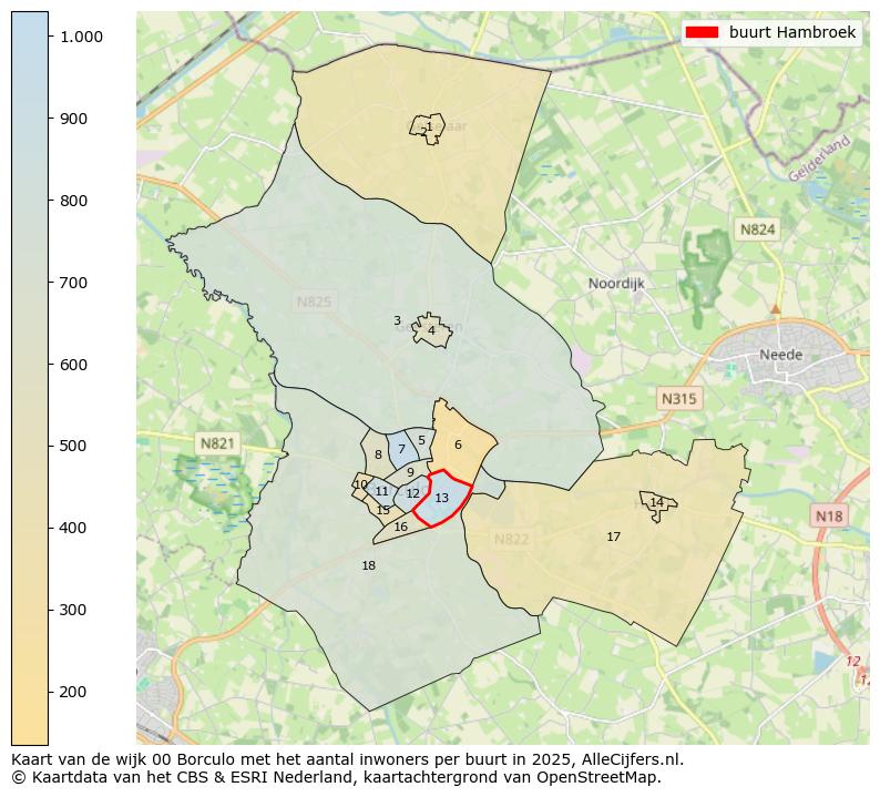 Afbeelding van de buurt Hambroek op de kaart.
