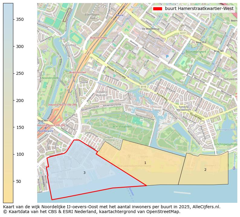 Afbeelding van de buurt Hamerstraatkwartier-West op de kaart.