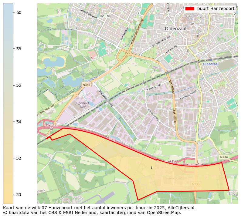Afbeelding van de buurt Hanzepoort op de kaart.