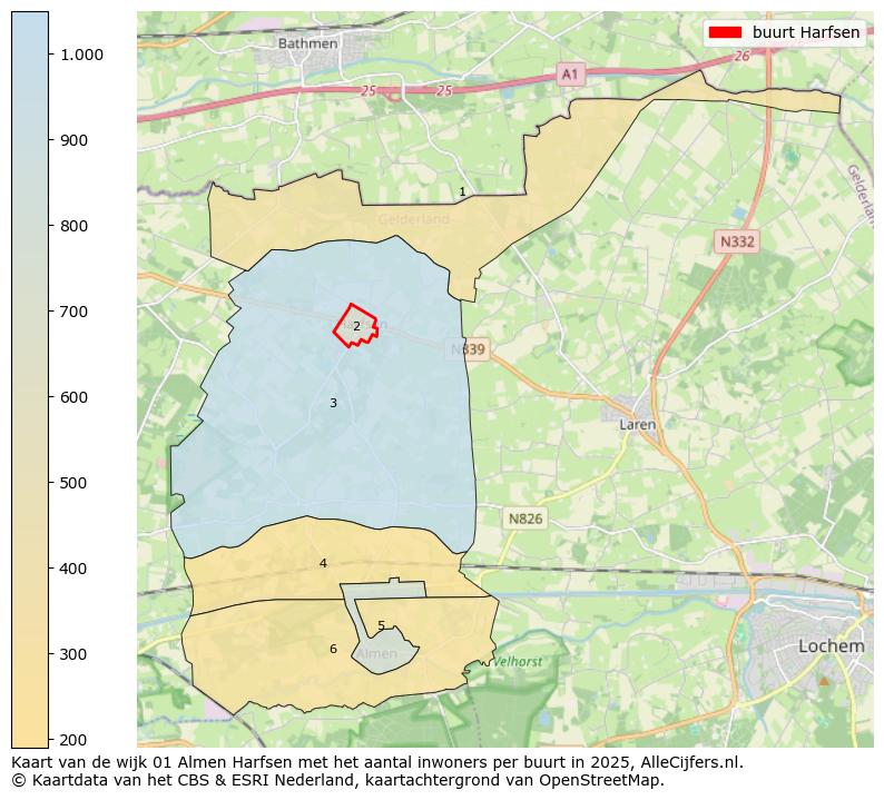 Afbeelding van de buurt Harfsen op de kaart.