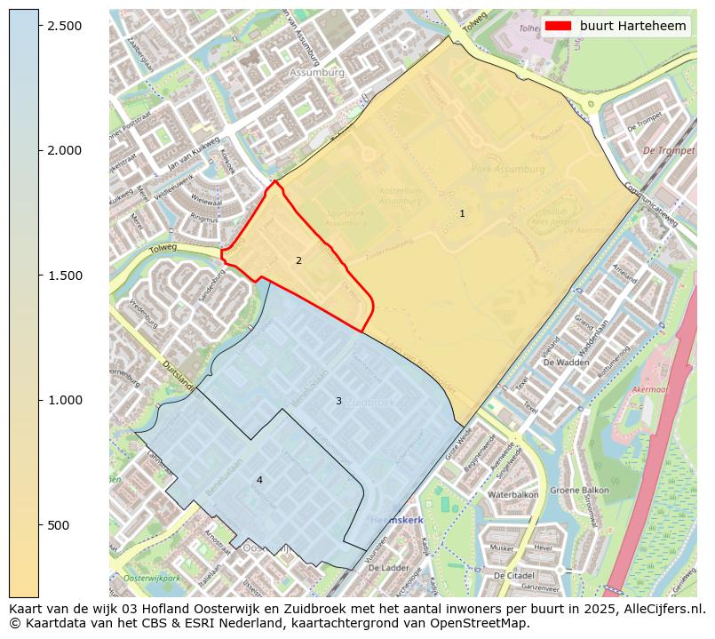 Afbeelding van de buurt Harteheem op de kaart.