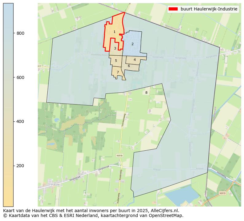 Afbeelding van de buurt Haulerwijk-Industrie op de kaart.