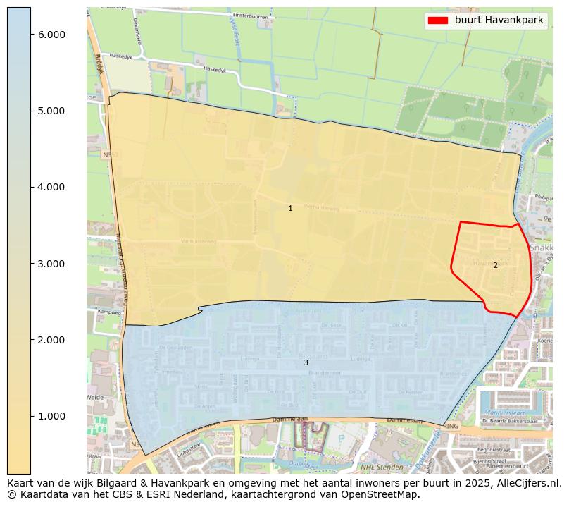 Afbeelding van de buurt Havankpark op de kaart.