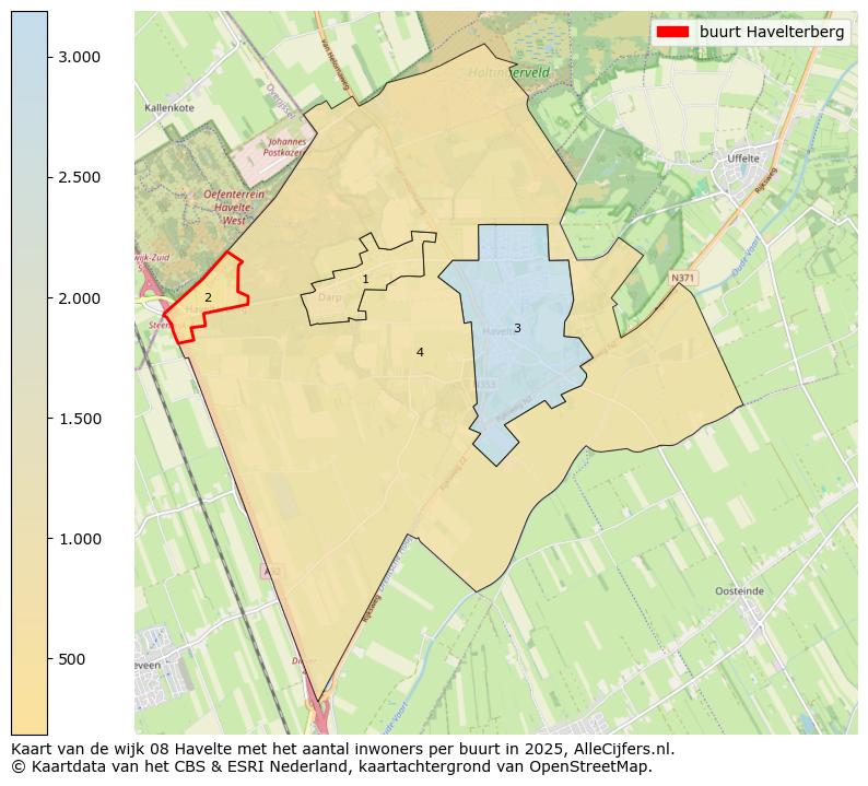 Afbeelding van de buurt Havelterberg op de kaart.