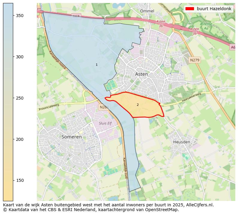 Afbeelding van de buurt Hazeldonk op de kaart.