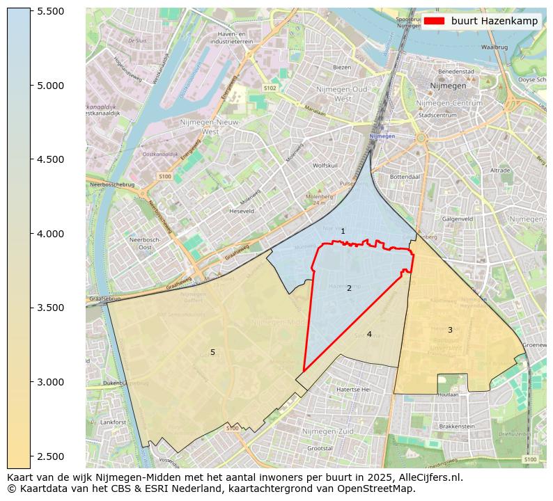 Afbeelding van de buurt Hazenkamp op de kaart.