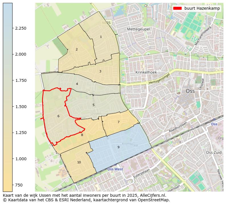 Afbeelding van de buurt Hazenkamp op de kaart.