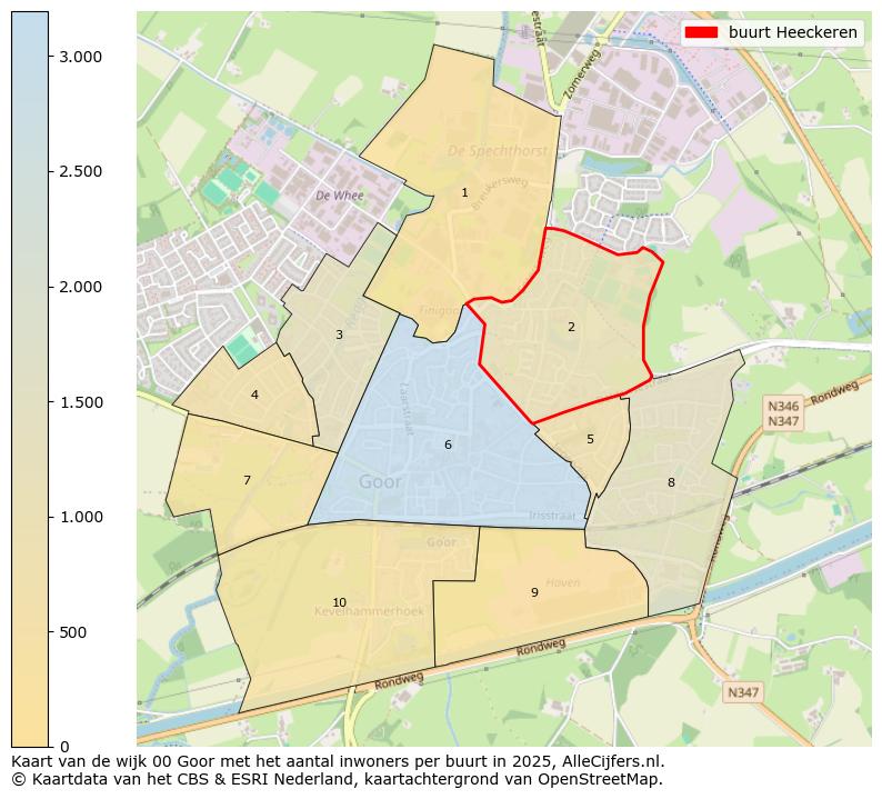 Afbeelding van de buurt Heeckeren op de kaart.