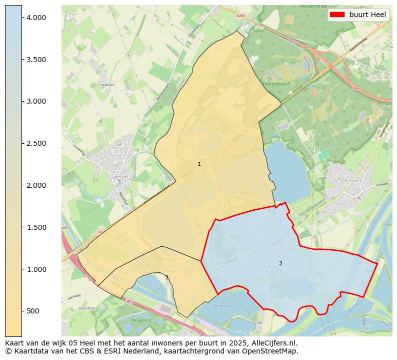Afbeelding van de buurt Heel op de kaart.