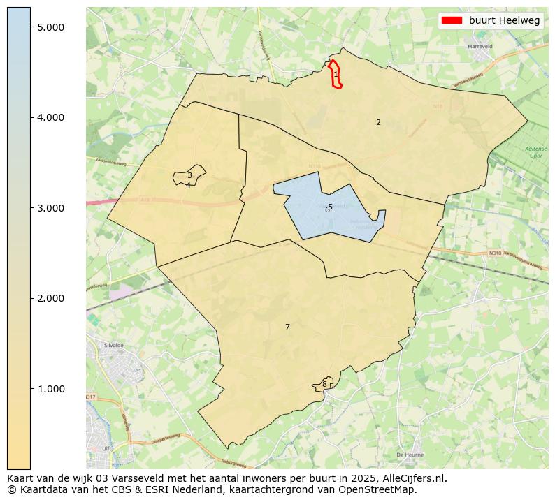 Afbeelding van de buurt Heelweg op de kaart.