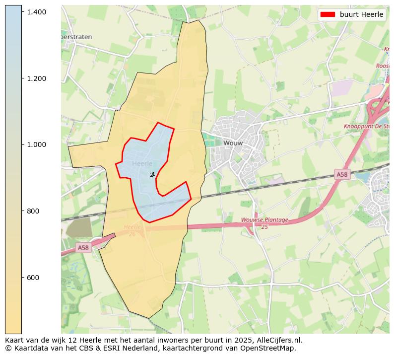 Afbeelding van de buurt Heerle op de kaart.