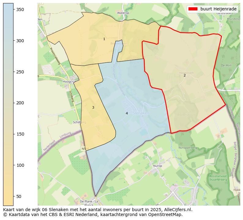 Afbeelding van de buurt Heijenrade op de kaart.