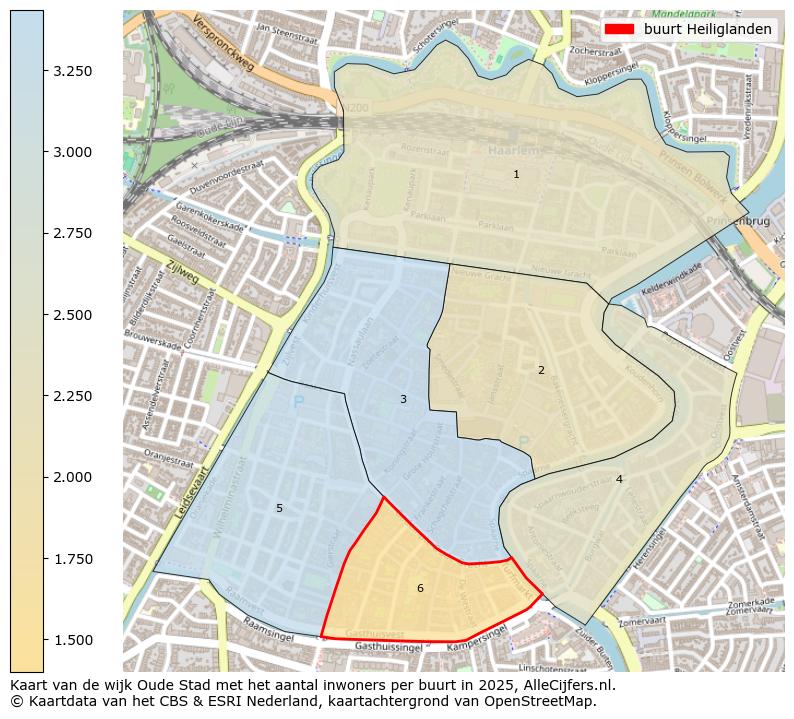Afbeelding van de buurt Heiliglanden op de kaart.