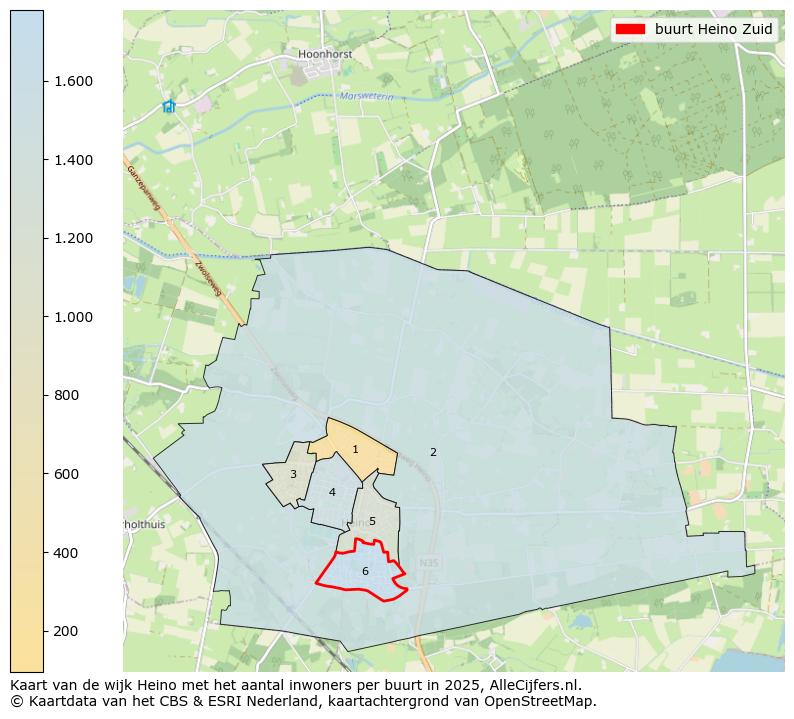 Afbeelding van de buurt Heino Zuid op de kaart.
