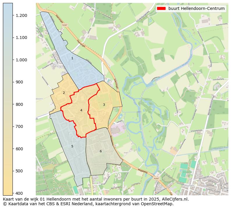 Afbeelding van de buurt Hellendoorn-Centrum op de kaart.