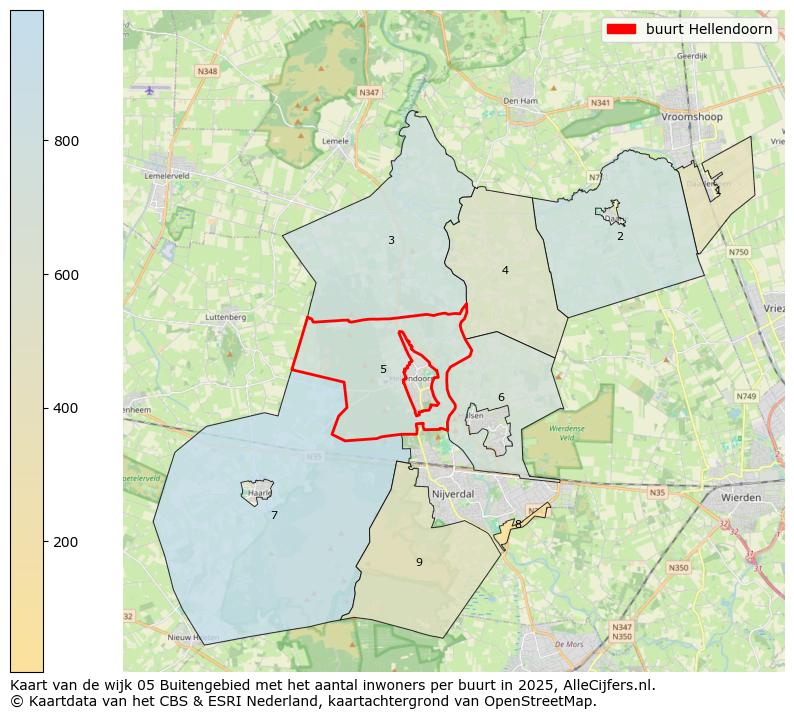 Afbeelding van de buurt Hellendoorn op de kaart.