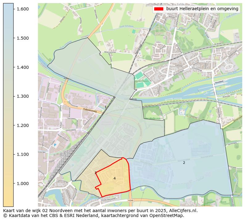 Afbeelding van de buurt Helleraetplein en omgeving op de kaart.