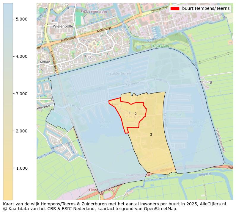 Afbeelding van de buurt Hempens/Teerns op de kaart.