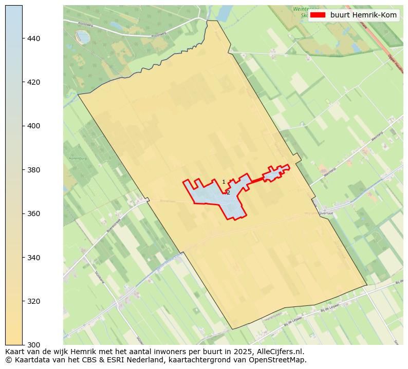 Afbeelding van de buurt Hemrik-Kom op de kaart.