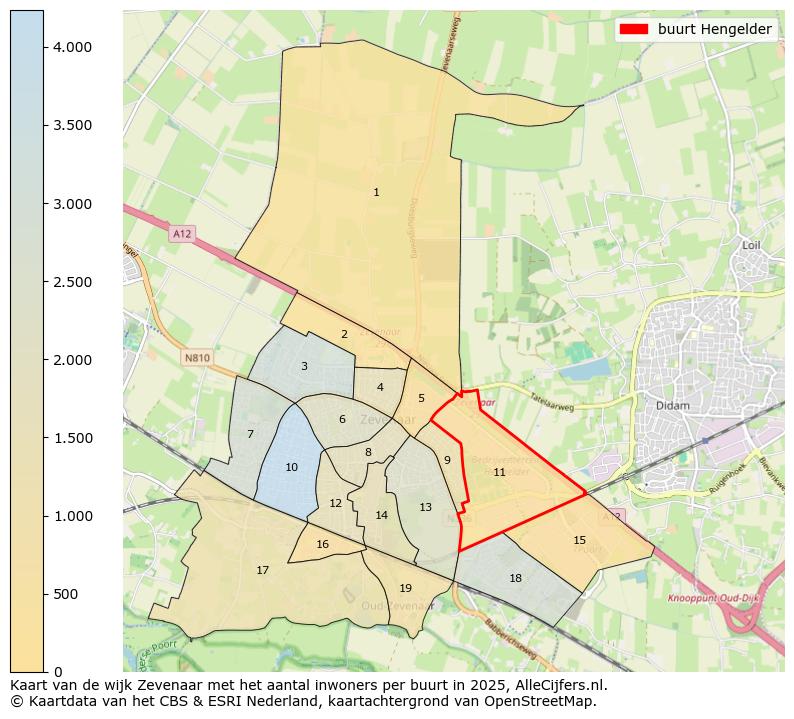 Afbeelding van de buurt Hengelder op de kaart.